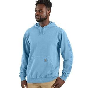 NEW Carhartt Mens Relaxed Fit Midweight Garment Dyed French Terry Sweatshirt Med